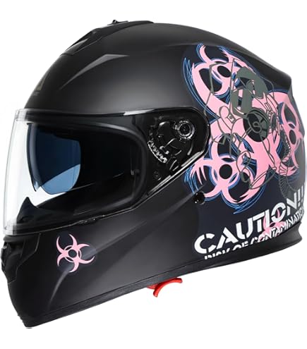 amazon blue ladies motorcycle helmets Amazon.com: Women Cool Blue Purple Adults Full Face Motorcycle Helmets,  Flip up Modular Motorcycle Comfortable Helmet, Scooter Moped Street Cruiser  Jet Breathable Helmets, Suitable for All Seasons DOT Approved : Automotive