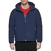 Tommy Hilfiger Men's Stretch Poly Hooded Packable Jacket