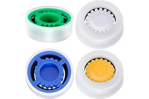 CustomyLife GPM 1.5/1.8/2.0/2.5 Shower Flow Restrictors, 4 Pcs Shower Head Flow Reducer Limiter, Water Saver Adapter for Handheld Shower, Bathroom, Toilet