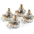 4x TAOT Custom CTS 500K Pot 3/8” Short Split Shaft Audio Taper 10% Tolerance