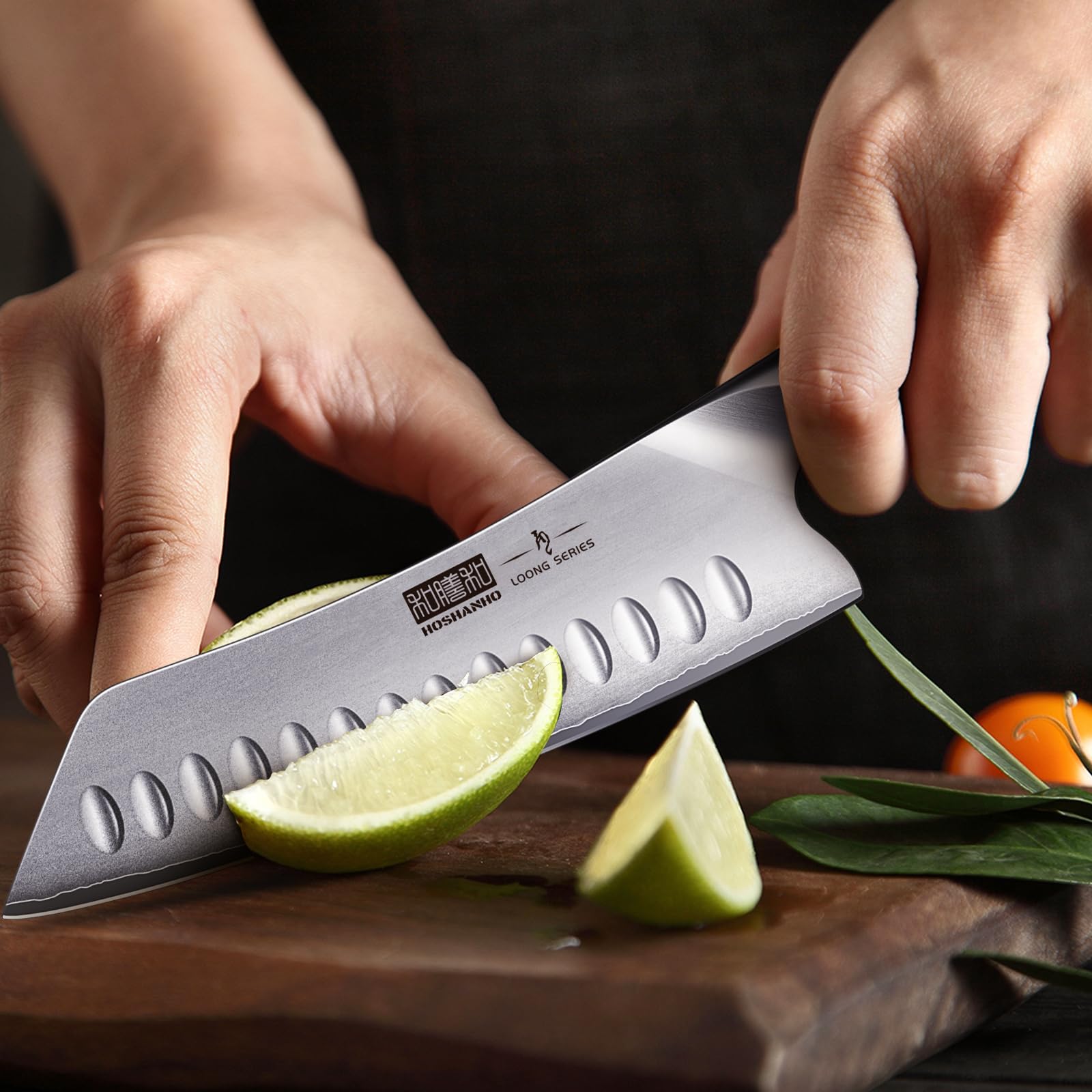 HOSHANHO Santoku Messer, Ultra Scharfe Küchenmesser Kochmesser 7