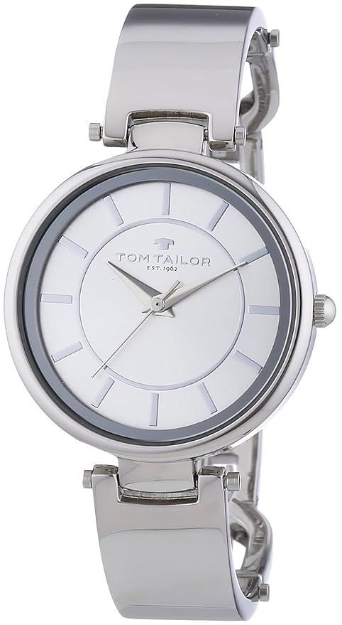TOM TAILOR Damen-Armbanduhr Analog Quarz Edelstahl 5412902