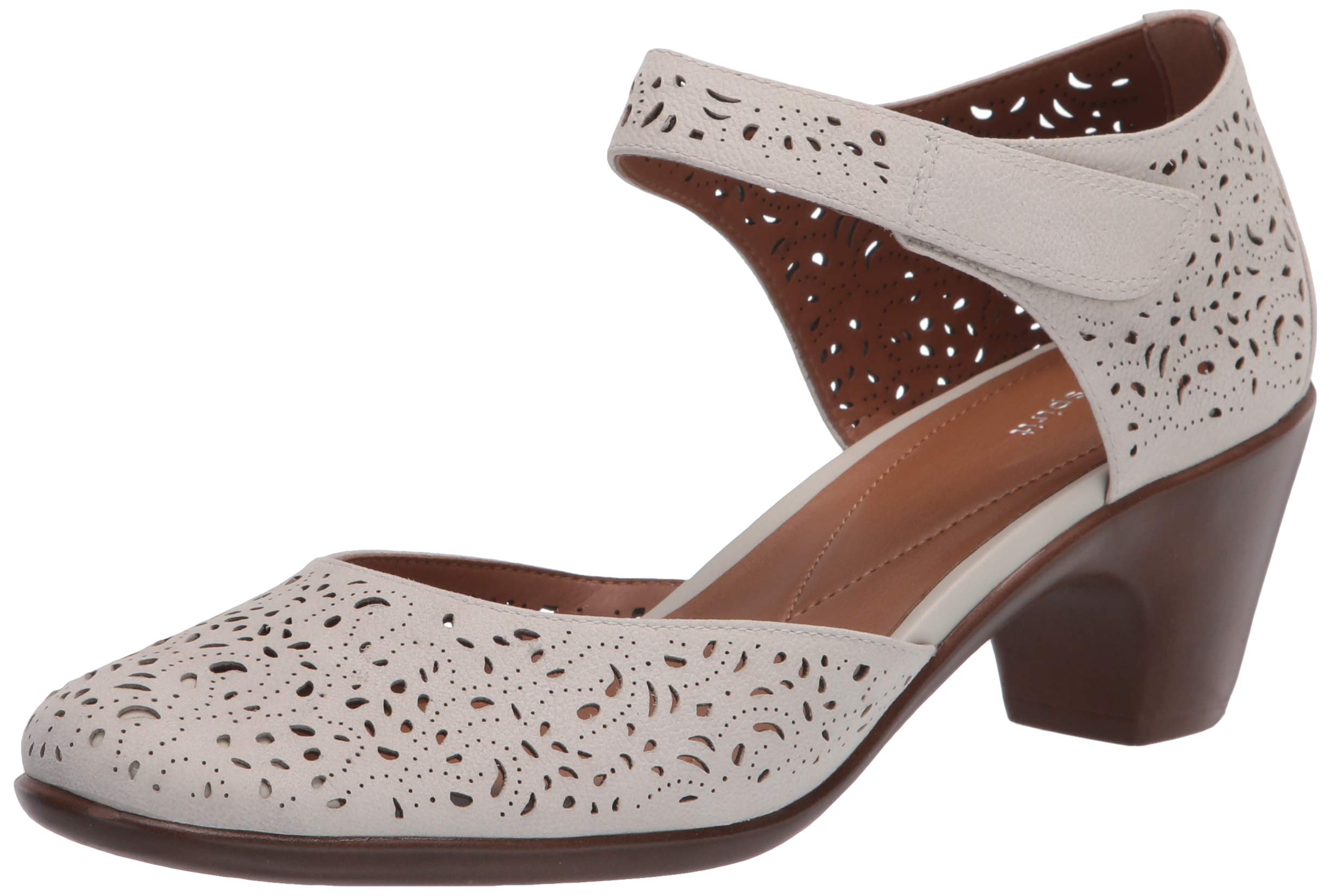 Easy Spirit womens Cindie Pump, Off White, 7.5 US