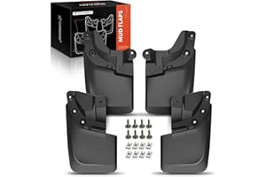 A-Premium Mud Flaps Splash Guards Mudguards Mudflaps [W/Hardware Accessories] Compatible with Toyota Tacoma 2023-2016, [Doesn't Fit SR], Set of 4PCS, Front and Rear (Driver & Passenger Sides)