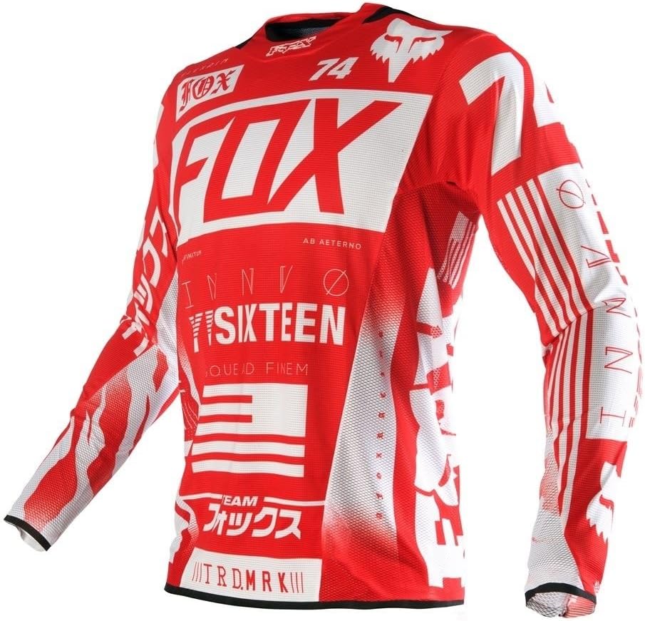 Fox Racing 2016 Flexair Union Jersey Red Size Medium 15756-003-M