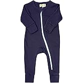 PARADE Organic Essentials '2-Way' Zip Romper - Long Sleeve