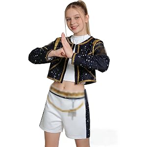 Taiminan Stage Costume for Girls, 3PCS Costume for Kids Halloween | Children's role-playing costumes， are suitable for Hallow