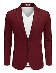 COOFANDY Mens Suit Blazer Classic Fit Casual