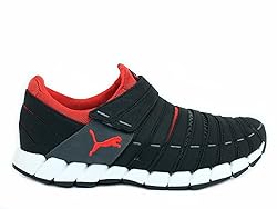 PUMA Men's Osu Running Shoe,Black/Dark Shadow/High