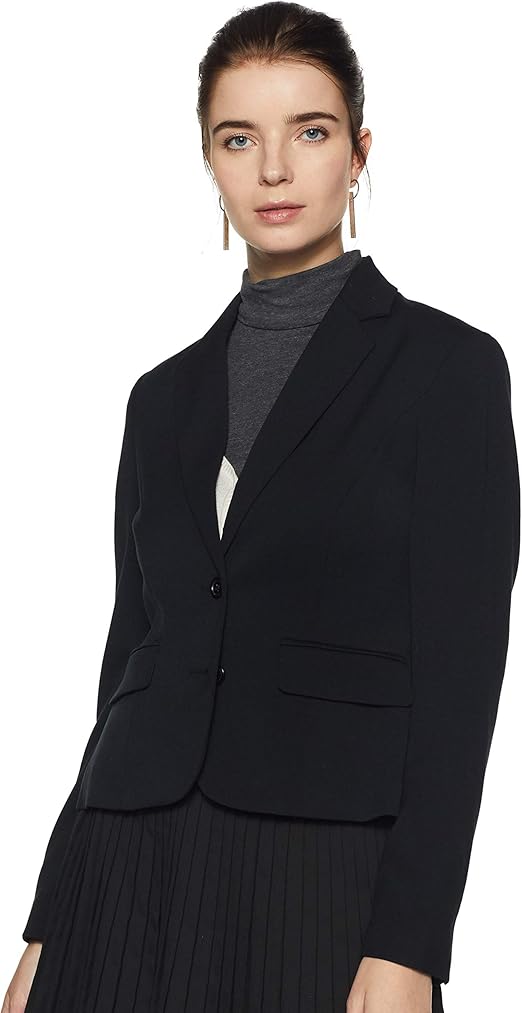 Buy Marks & Spencer Women's Jacket (1550J_Black_S (8)) at Amazon.in