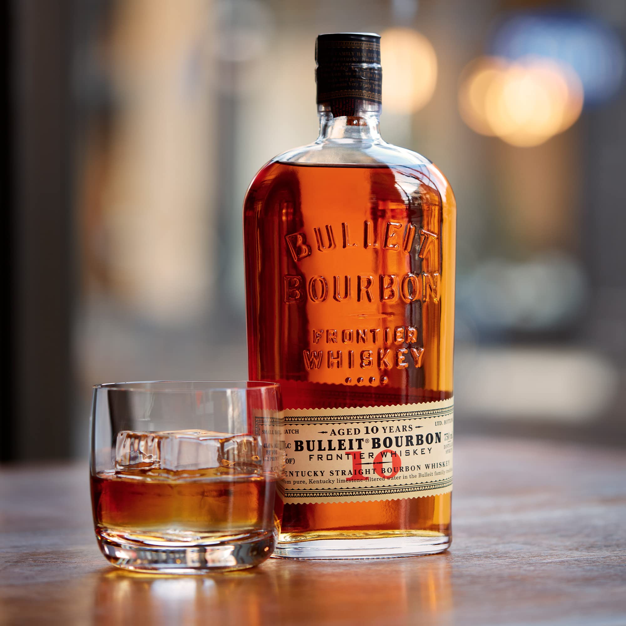 Bulleit 10 Jahre, Bourbon American Frontier Whiskey, 45.6% Vol, 700ml 2