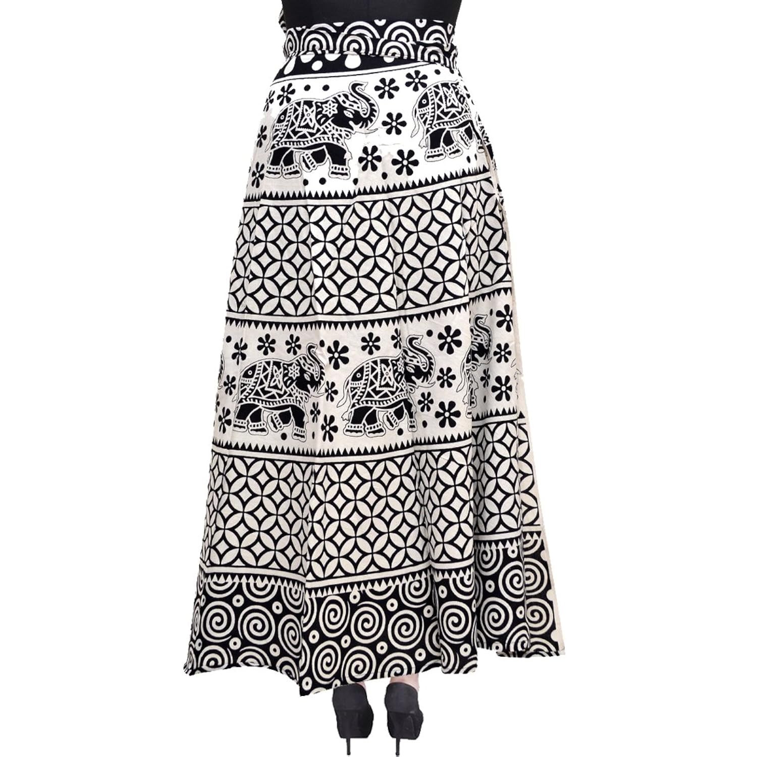 jaipuri rajsthani full long cotton skirt for girls and women 2 pcs