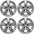 Premium Replica Hubcap Set, Replacement for Chevrolet Malibu 2008-2012, 17-inch Wheel Covers (4 Pieces)