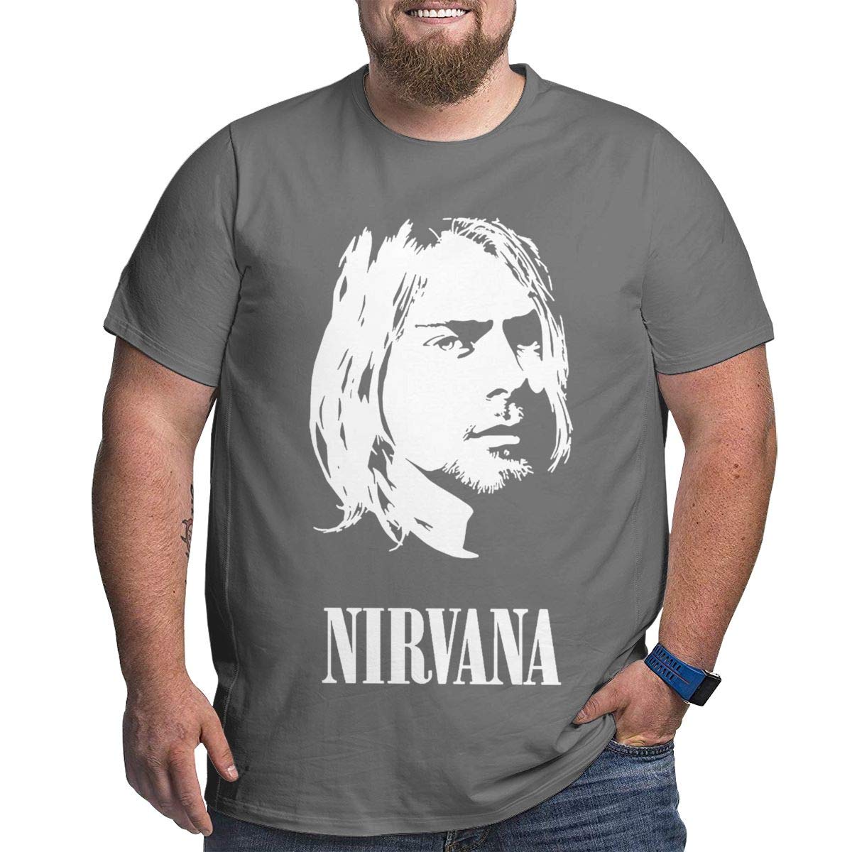 Father's Day Big Kurt Nirvana Nirvana Co Bain Best Dad Gifts Tee Deep Heather T Shirt