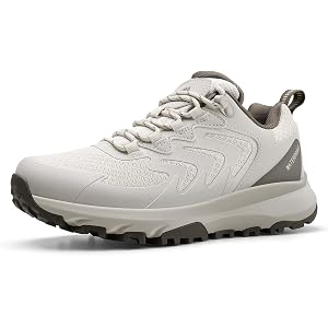 Women's Waterproof Hiking Shoes Lightweight Comfortable Outdoor Walking Trails Sneakers