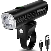 Magicshine RN1500 V2.0 1500Lumen Smart Bike Light, USB-C Rechargeable IPX7 Waterproof Cycling Front Light for Road Urban Mountain Biking Night Riding