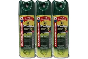 Canadian Shield Insect Repellent| Tick Repellent Aerosol Formulated With 30% Deet For 8 Hours of Outdoor Protection (170g)[6 