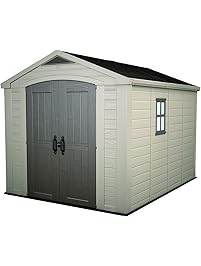 amazon.com : suncast wood/resin vertical shed : storage