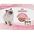 Royal Canin Feline Health Nutrition Kitten Thin Slices in Gravy Canned Cat Food, 3 oz can (12-Count)