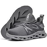 DRKA Men's Indestructible, Steel Toe Kevlar Safety Sneakers - Breathable, Lightweight Work Shoes with Arch Support