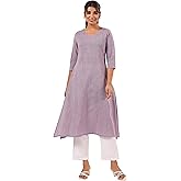 Janasya Indian Women's Pure Cotton Casual Office Wear Kurta for Women
