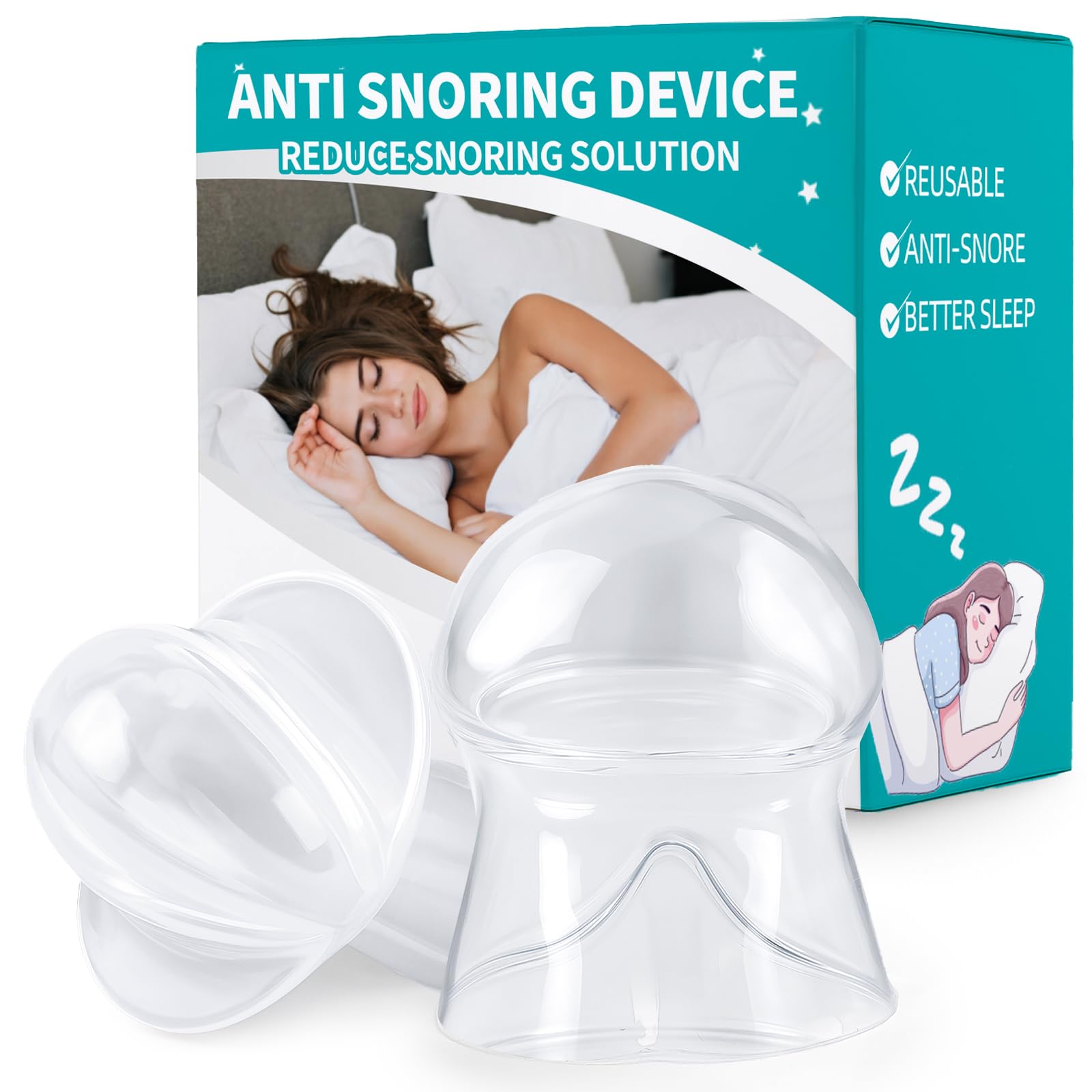 Photo 1 of Anti Snoring Device - Snoring Solution Mouth Guard for Men and Women -VV05