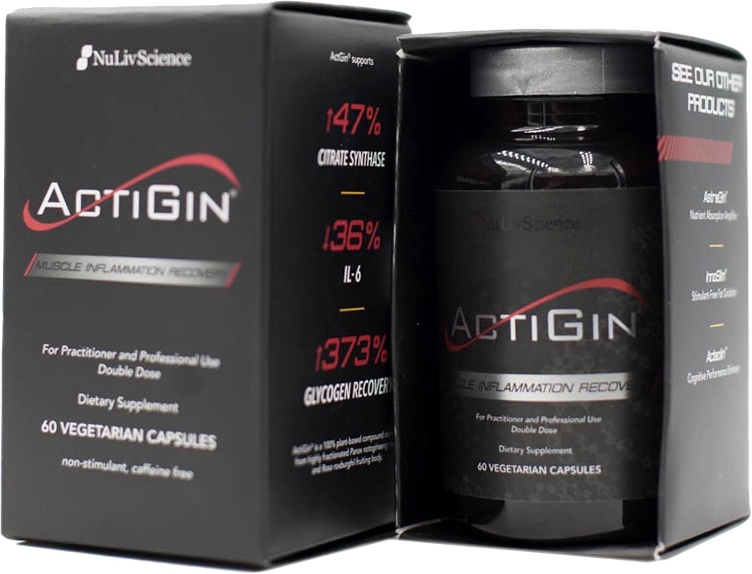 ActiGin Glycogen FUEL and Muscle Recovery for best post workout