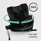 My Babiie MBCS400 360° Baby Car Seat ISOFIX ERF i-Size 0+/1/2/3 Black view 3