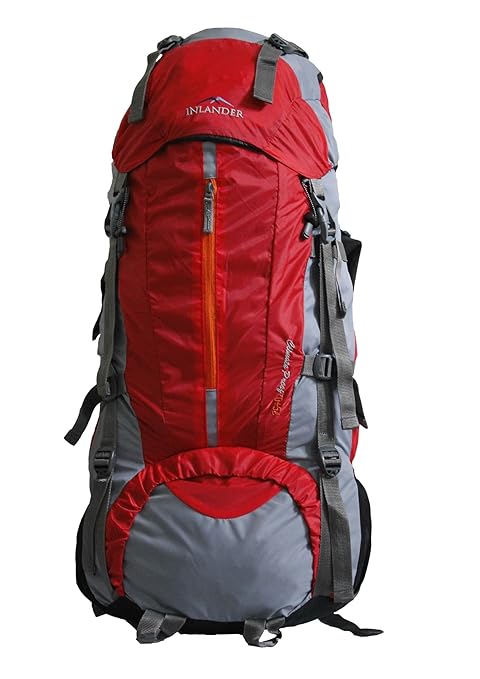 Inlander 75 Ltr Red Rucksack