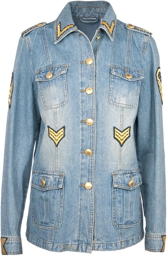 swarovski denim jacket