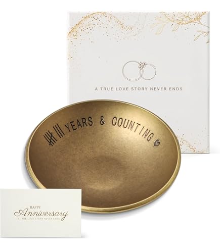 Engraved Bronze Infinity Heart, 8th Anniversary Gift