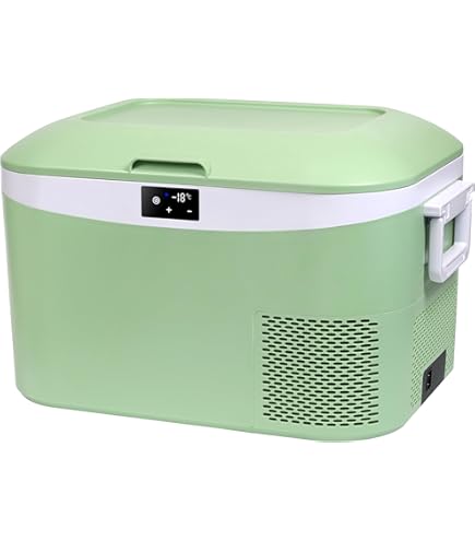Meg  Amazon.com: Megiu 12 Volt Refrigerator Portable Car Freezer 13.5