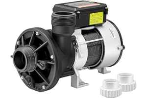 VEVOR SPA Pump, 1.5 HP, 110V Hot Tub Bathtub Circulation Pump with 1.5-Inch Port, 107.5 GPM Max Flow Rate, 54.13 ft/16.5 m Ma