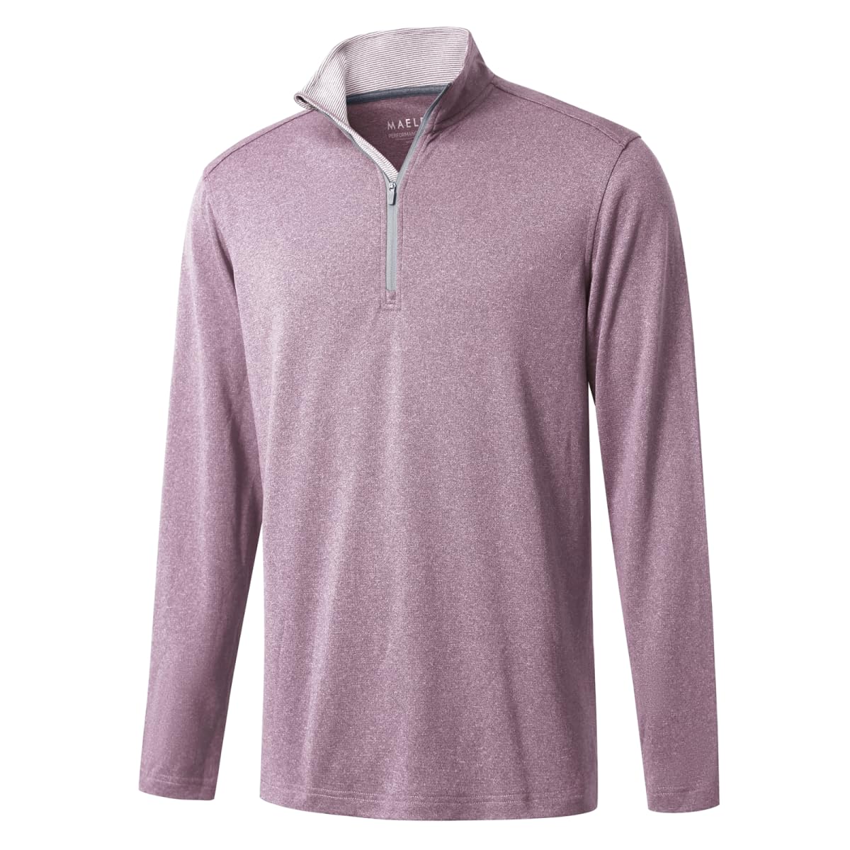 M MAELREG Mens Pullover Quarter Zip Golf Sport Casual Long Sleeve Mens Golf Half Zip Pullover 1/4 Sweatshirts Image