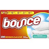 Bounce Fabric Softener Dryer Sheets, Fresh Linen, 200 Count