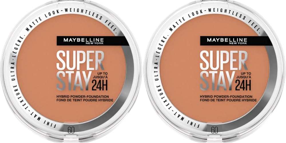 Maybelline SuperStay 24H Hybrid Powder Foundation Medium to Full 60 Pack 2
