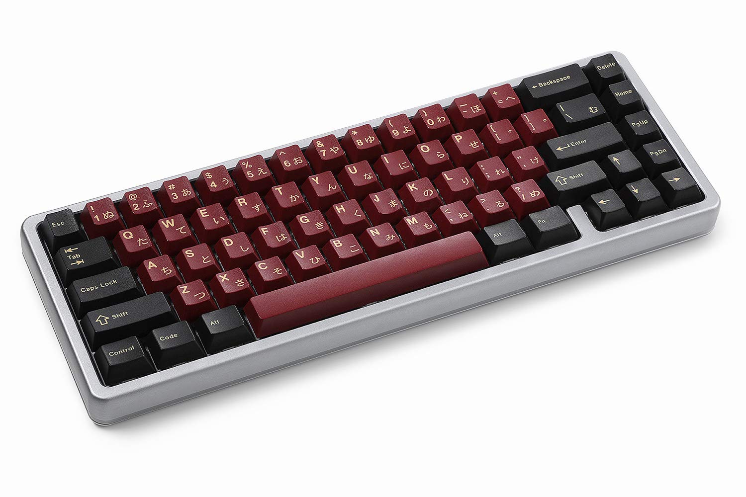 DROP + Redsuns GMK Red Samurai Keycap Set for 65% Keyboards - Compatible with Cherry MX Switches and Clones (65% 75-Key Kit)