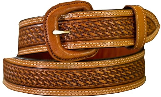 mens basket weave belts