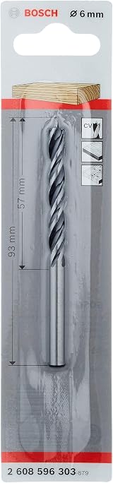 Bosch Professional Brad Point Drill Bit Ø 6 mm for Wood 57 x 93 mm view 3
