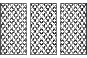 SafBbcue Grill Grates Replacement for Pit Boss Pro 1000 Grill Parts, Sportsman 1000 Pellet Smoker Grills, Pitboss Austin XL, Rancher XL,1000 XL Accessories, Louisiana LG1100 Grill Parts Grates