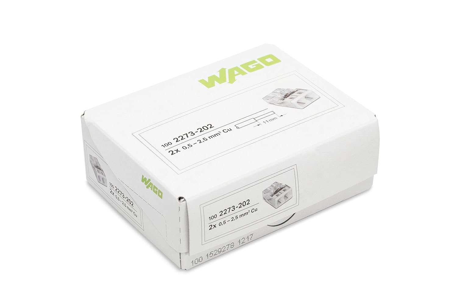 WAGO connection terminals 2273-202, white - Image 3