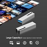 KOOTION 128GB USB 3.0 Metal Waterproof Flash Drive with Keychain view 6