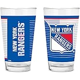 Rico Industries NHL Hockey 2 Pack 16oz Pint Glass Gift Set
