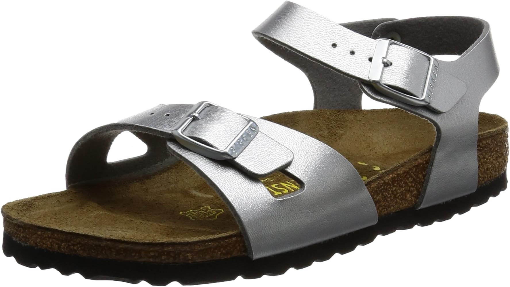 birkenstock rio silver