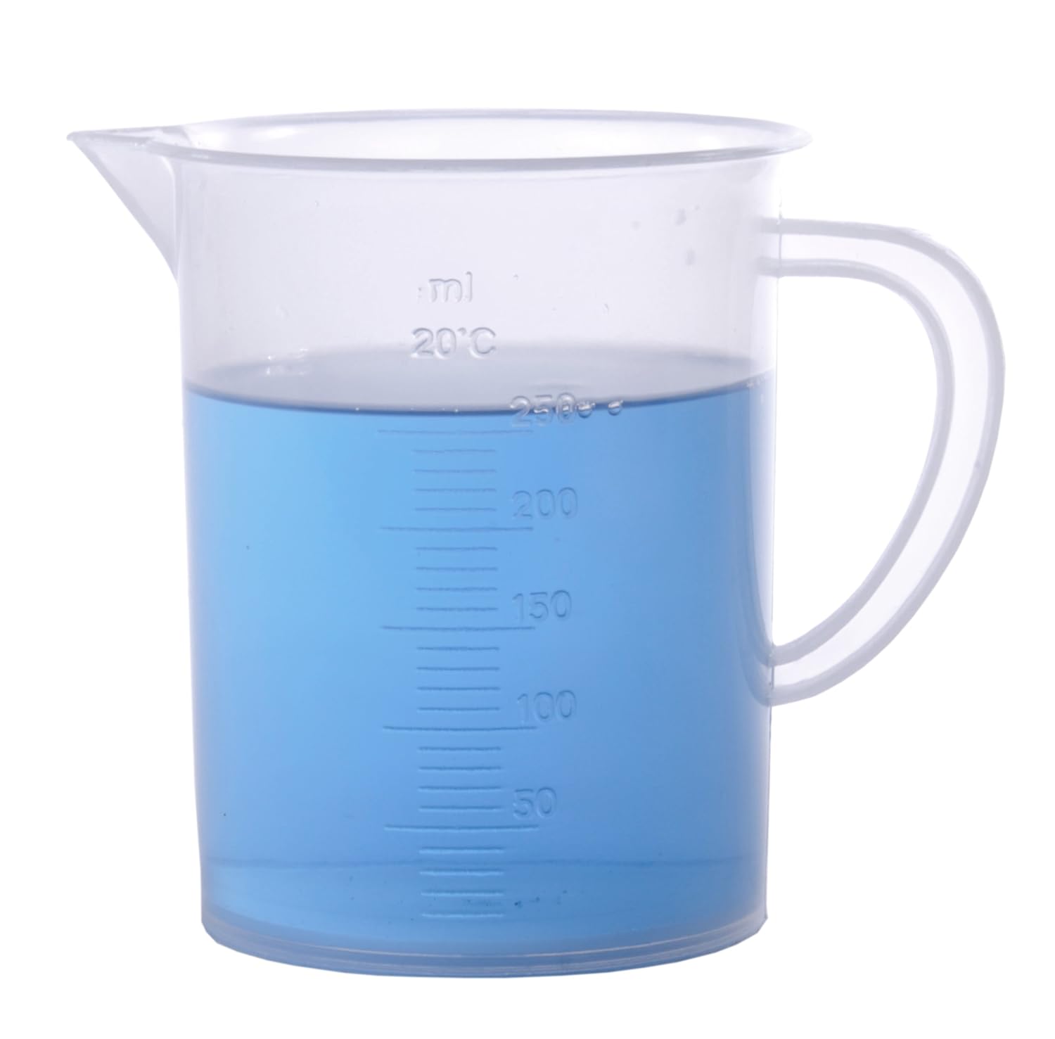 American Educational Polypropylene 250mL Measuring Jug with Handle