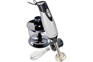 Hamilton Beach 2 Speed Hand Blender with Blending Wand, Whisk and Chopping Bowl Attachments, 59765C