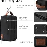 KK Water Resistant Hanging Toiletry Travel Bag – Black 26x12.5x13 cm view 2