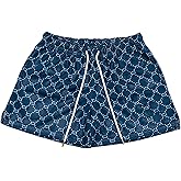 BOOMLEMON Mens Mesh Graphic Print Shorts Casual Workout Cool Shorts Gym Basketball Running Short Pants