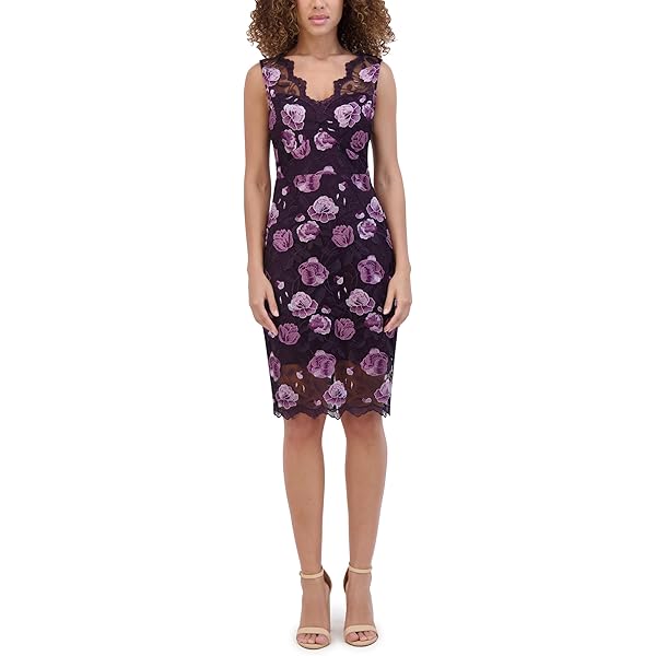 white christmas dresses Kennie Midi Dress - Pink Floral main image 0