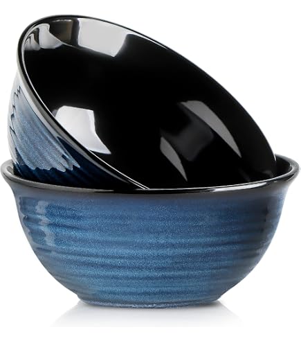 サスギャラリー S-BW-1150CB Bowl サイズL カプリブルー お茶碗 Amazon.com | UUEMB 95oz Extra Large Ceramic Salad Bowl, Navy Blue